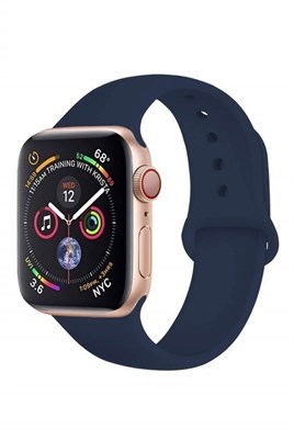 Apple Watch SE 44mm Silikon Spor Kordon Kayış