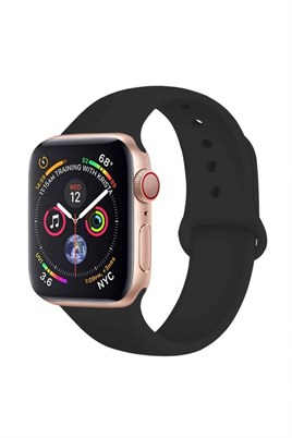 Apple Watch SE 44mm Silikon Spor Kordon Kayış