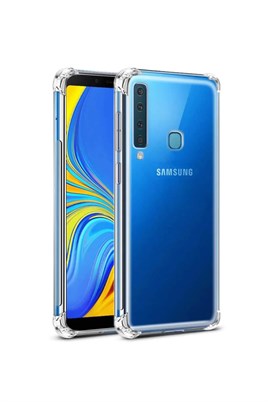 Samsung Galaxy A9 2018 Şeffaf, Darbe Korumalı Telefon Kılıfı