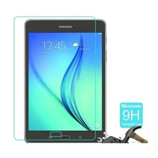 Samsung Galaxy Tab A Sm T550 9.7 inç Ekran Koruyucu Kırılmaz Cam